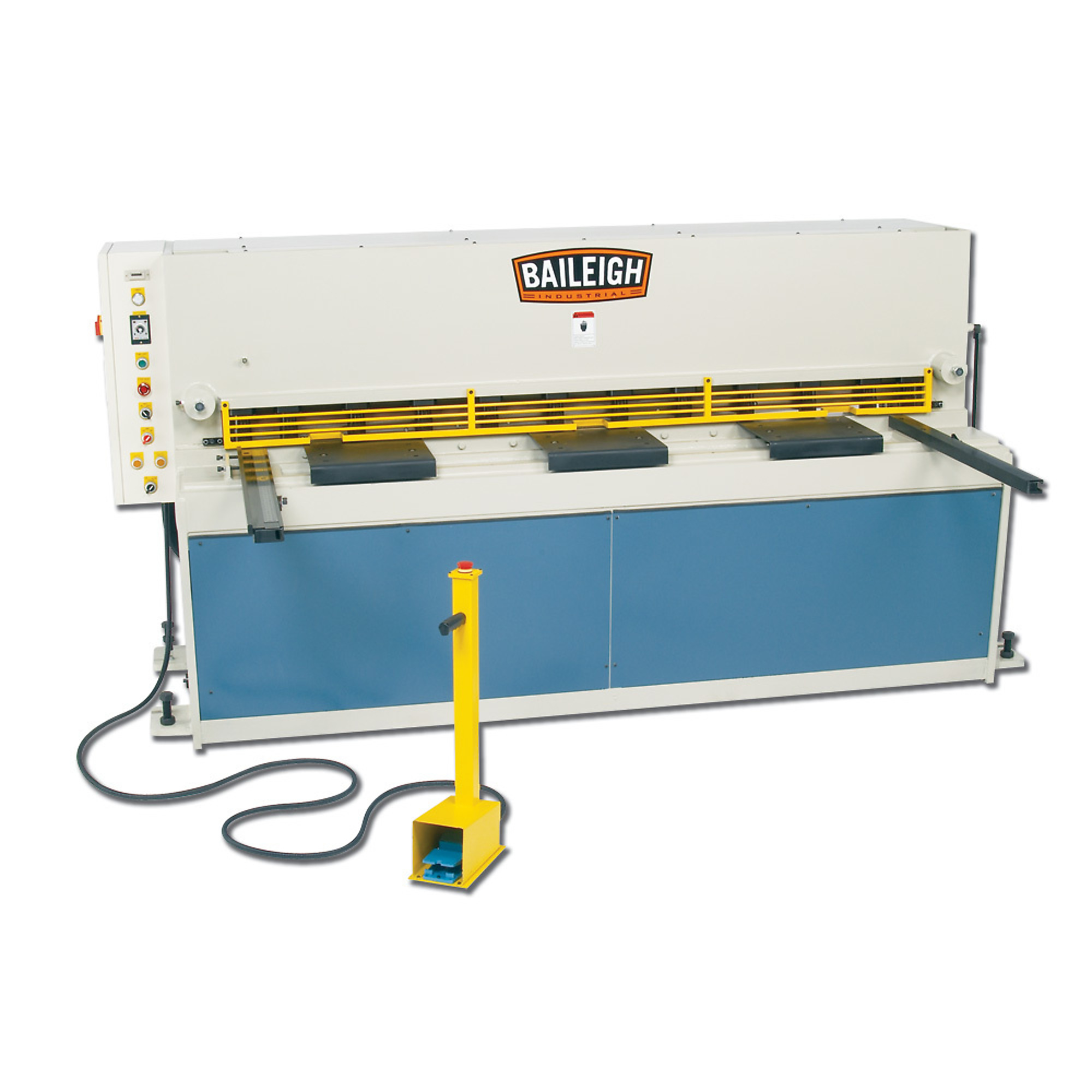 Baileigh Hydraulic Shear — 80in. x 10ga., Adjustable Blade Gap and Rake Angle, Fully Welded Steel, Model# SH-8010-HD